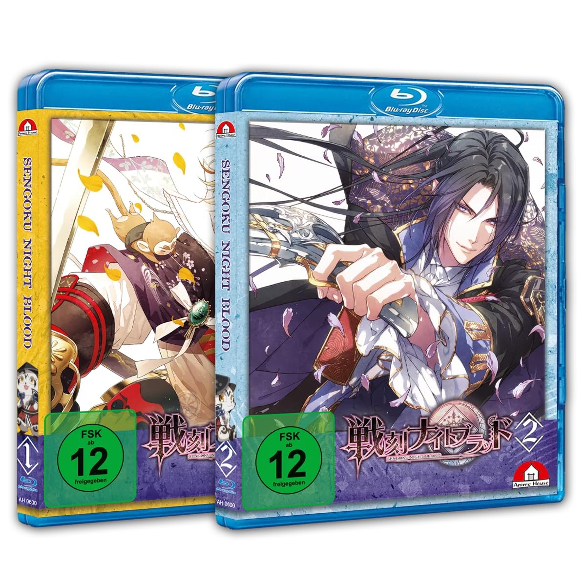 Sengoku Night Blood - Gesamtausgabe, 2 Blu-ray (Premiumbox)