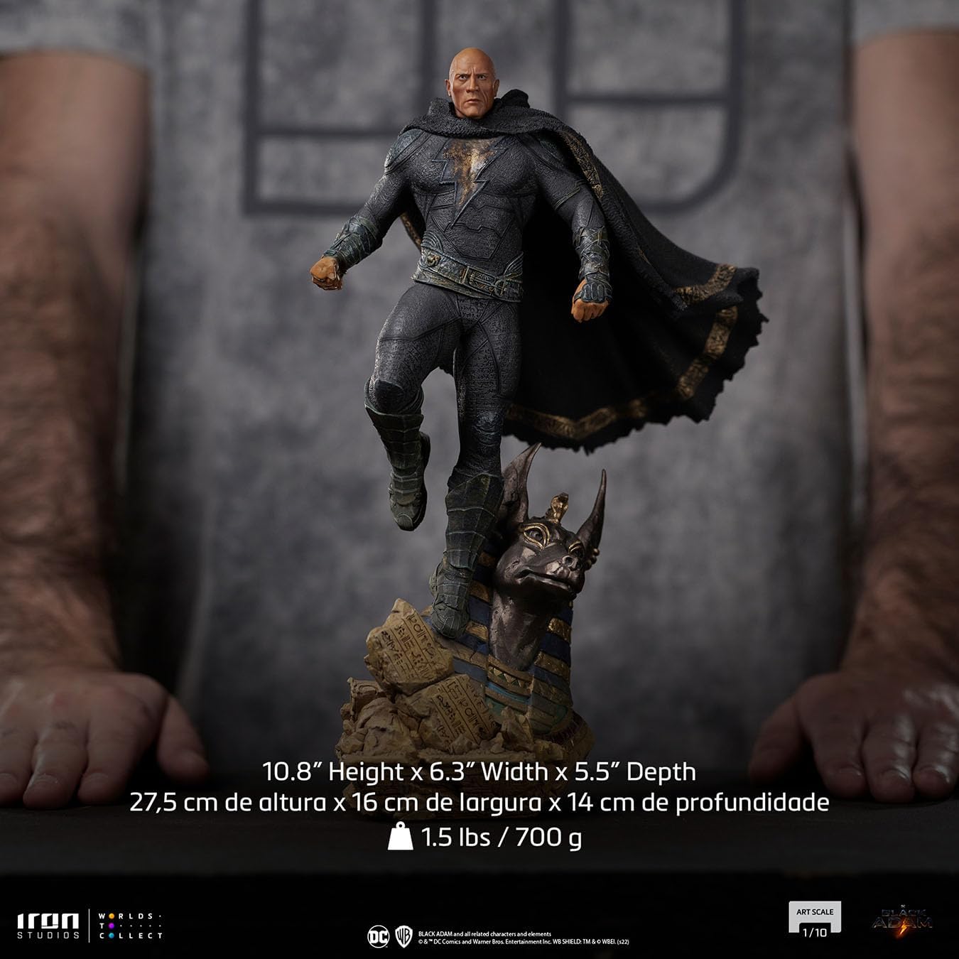 DC Comics statuette Art Scale 1/10 Black Adam 27 cm
