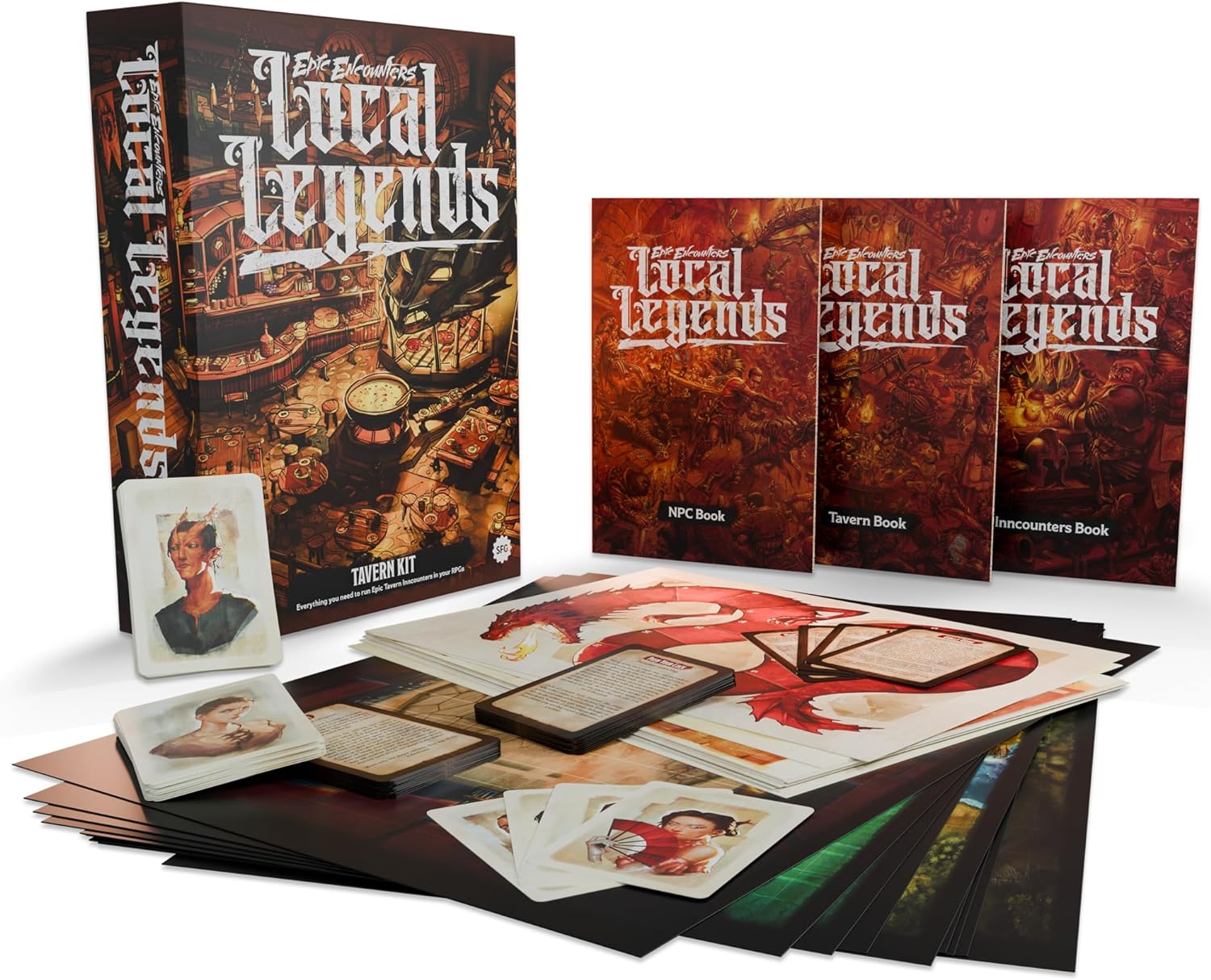 Steamforged Games Epic Encounters - Local Legends Tavern Kit