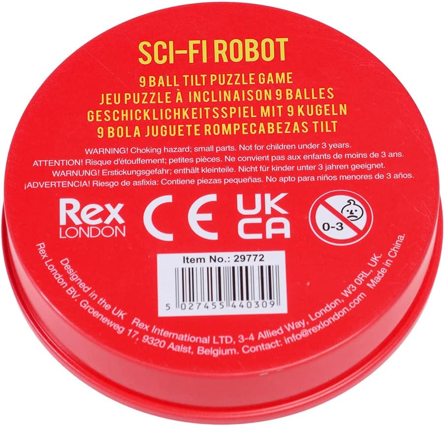Sci-Fi Robot Tin Tilt Puzzle