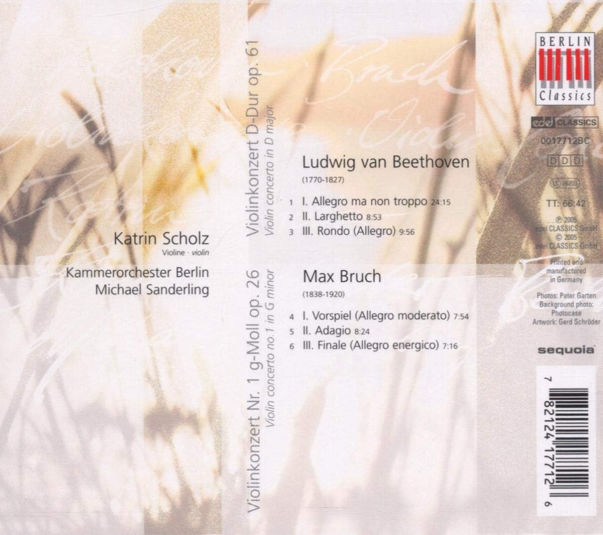 Violin Concertos (Scholz)