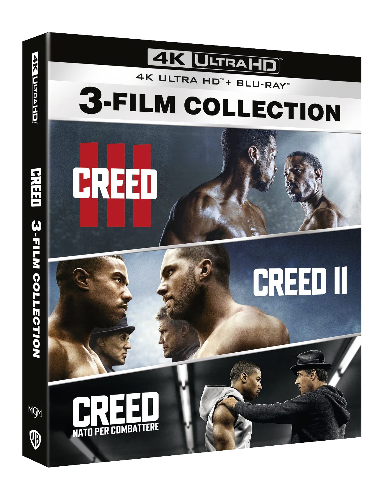 CREED 3 FILM COLLECTION (4K Ultra HD + Blu-Ray)
