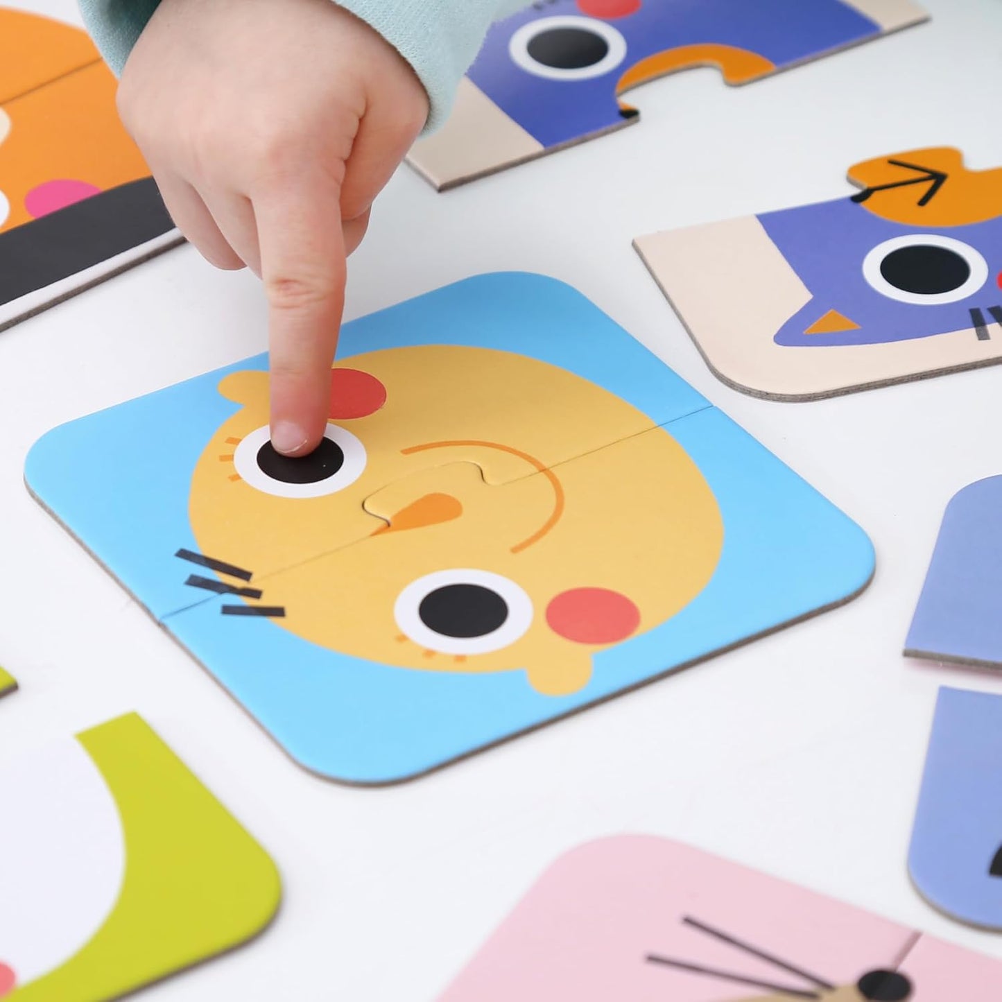 Banana Panda On-the-Go Puzzle Halbe Gesichter 15m+
