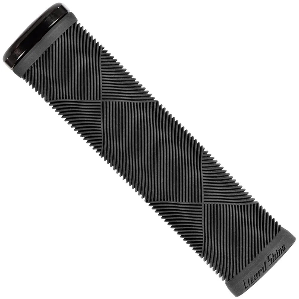 Lizard Skins Griffe Strata Griffe Lock-On Griffe, 135/32,25 mm, Jet Black - Schwarz, LOSTR