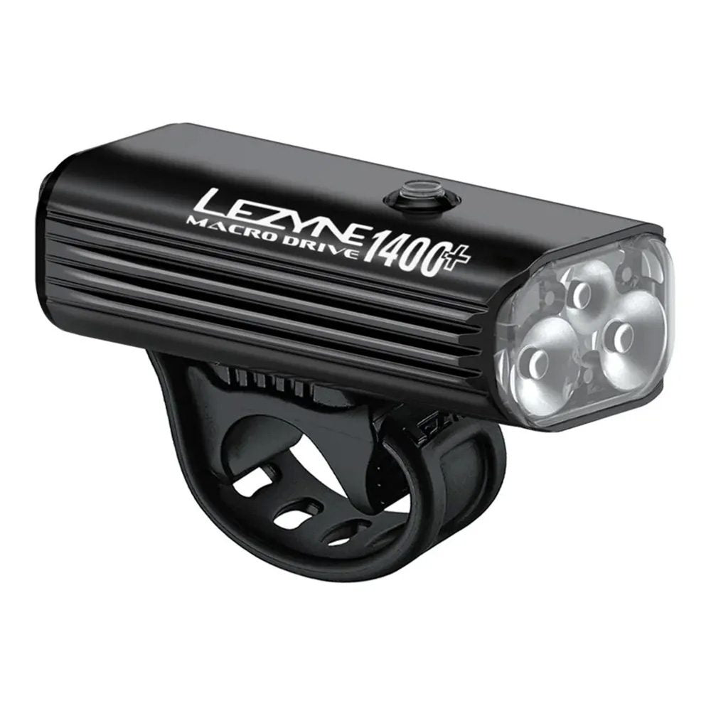 Lezyne - Macro Drive 1400+ Front - Satin Black