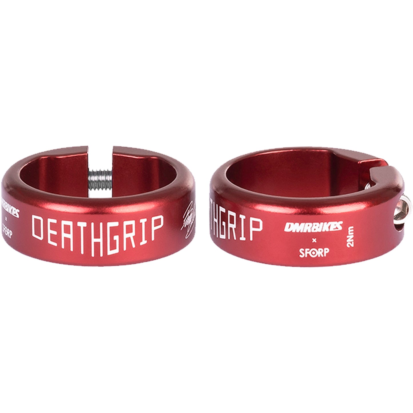 DMR - DeathGrip Collar - Red