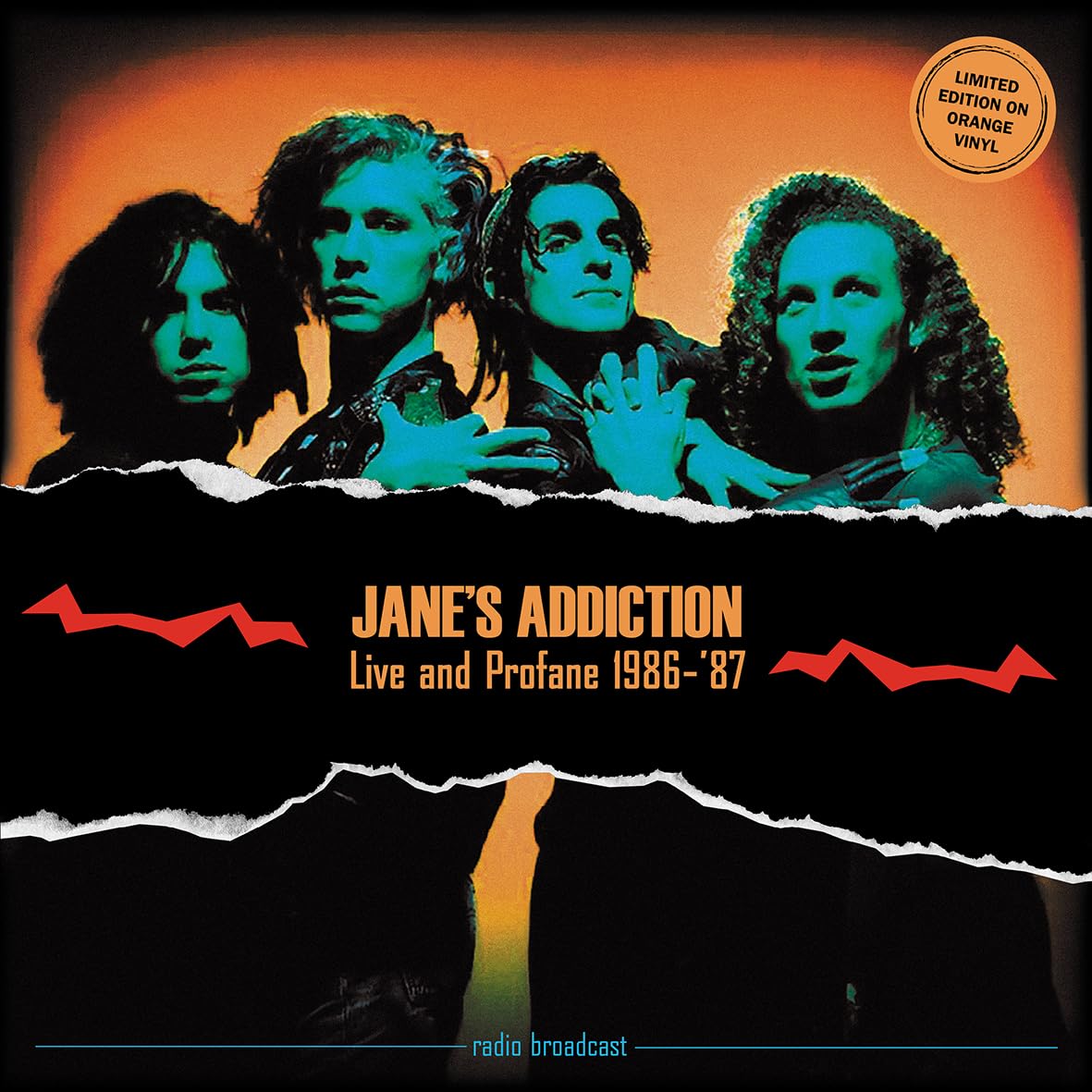 Jane's Addiction - Live And Profane 1986-87: Live In Hollywood & Dallas (orange vinyl) - Vinyl LP