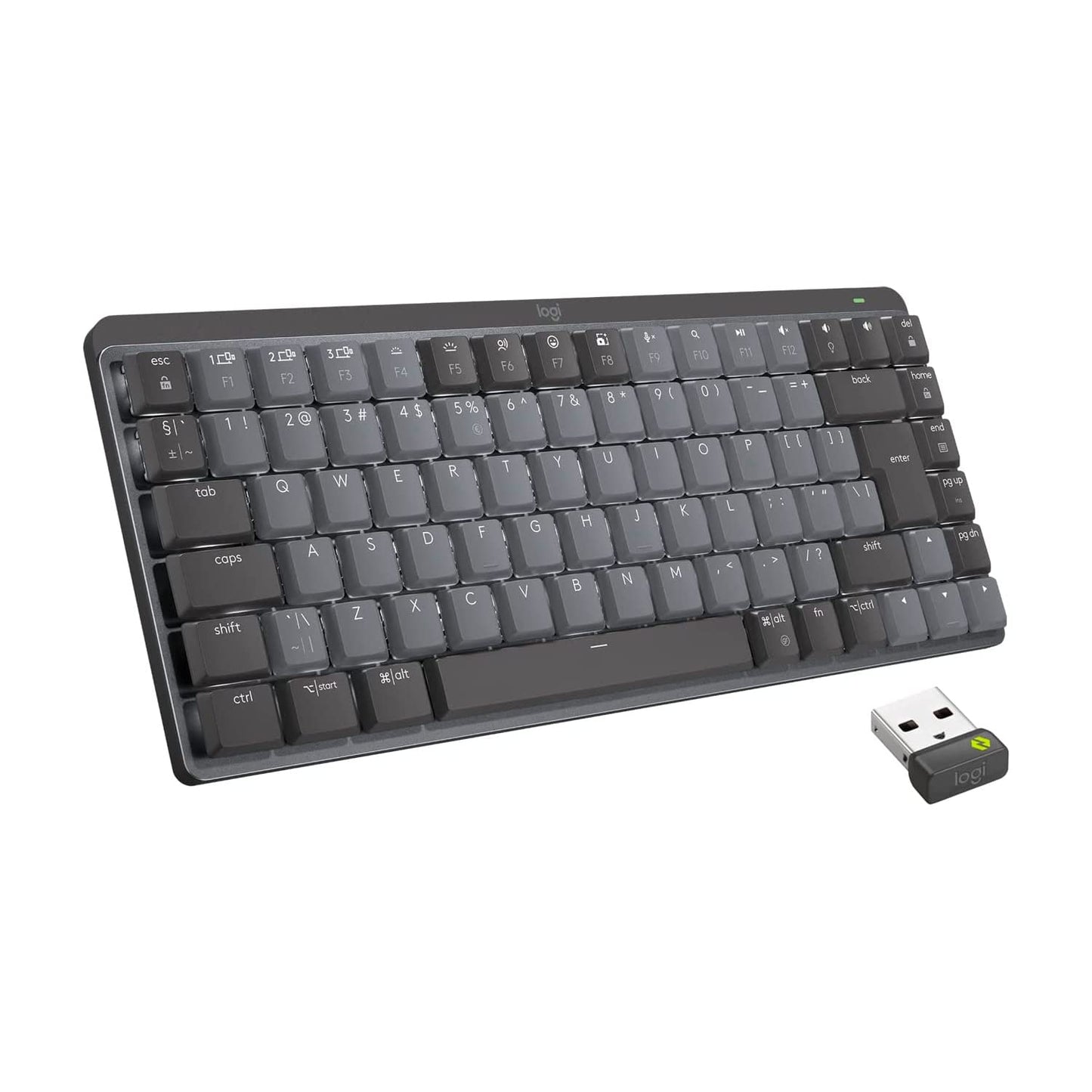 Mx Mech. Mini Wrls Illum. Keyb - Graphite - Us Intl - Emea