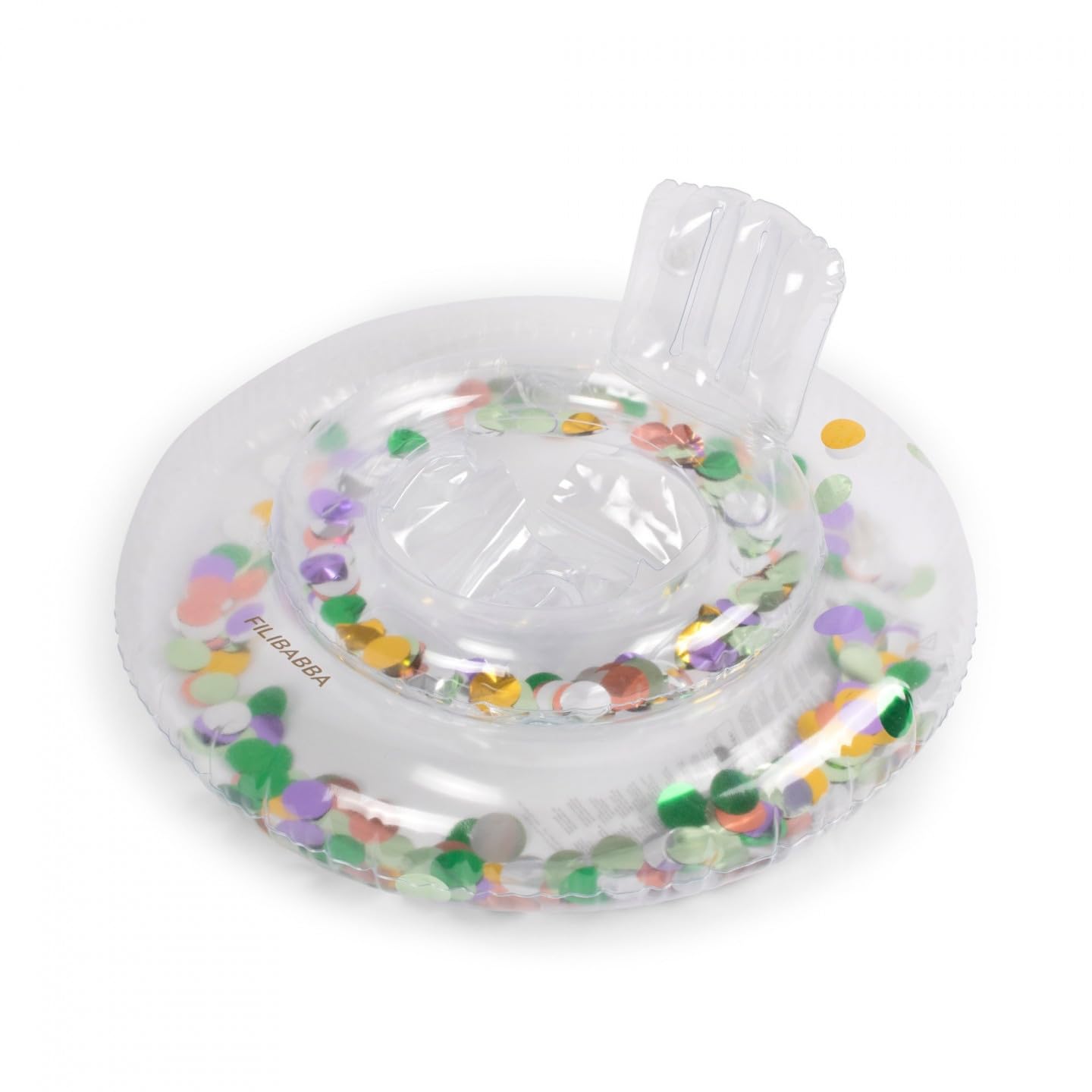 FILIBABBA – Baby Swim Ring Alfie – Rainbow Confetti – (FI-03229)
