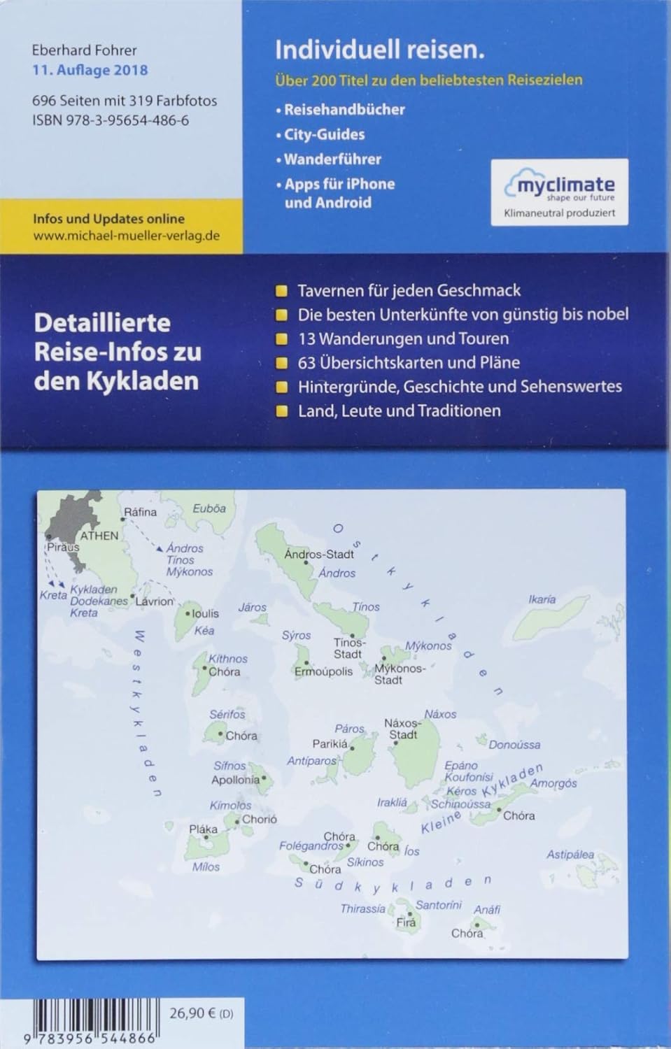 Kykladen Reiseführer Michael Müller Verlag: Individuell reisen mit vielen praktischen Tipps (MM-Reisen)