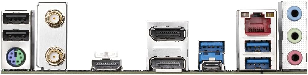 Gigabyte B760M DS3H AX Motherboard - Supports Intel Core 14th Gen CPUs, 6+2+1 Phases Digital VRM, up to 7600MHz DDR5 (OC), 2xPCIe 4.0 M.2, Wi-Fi 6E, 2.5GbE LAN, USB 3.2 Gen 2