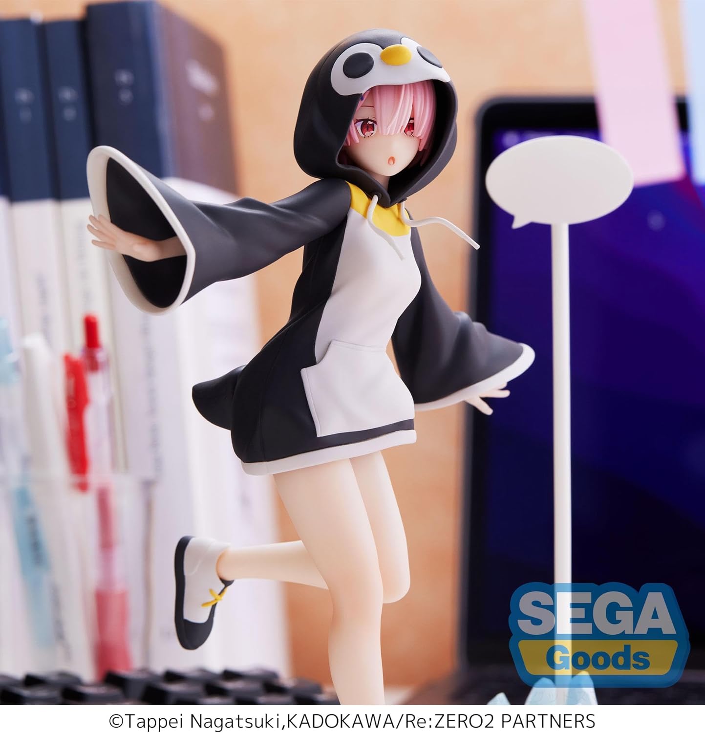 Re:Zero Starting Life in Another World statuette PVC Rem Kotoriasobi pink (re-run) 20 cm