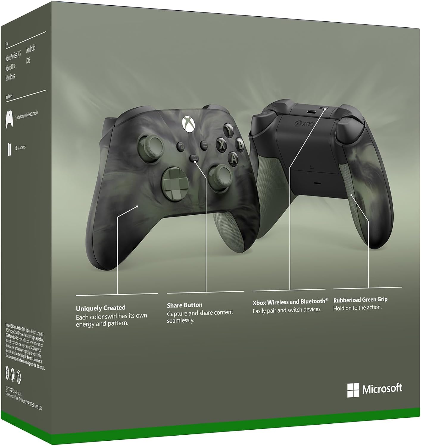 Xbox Wireless Controller – Nocturnal Vapor Special Edition for Xbox Series X|S, Xbox One, and Windows Devices
