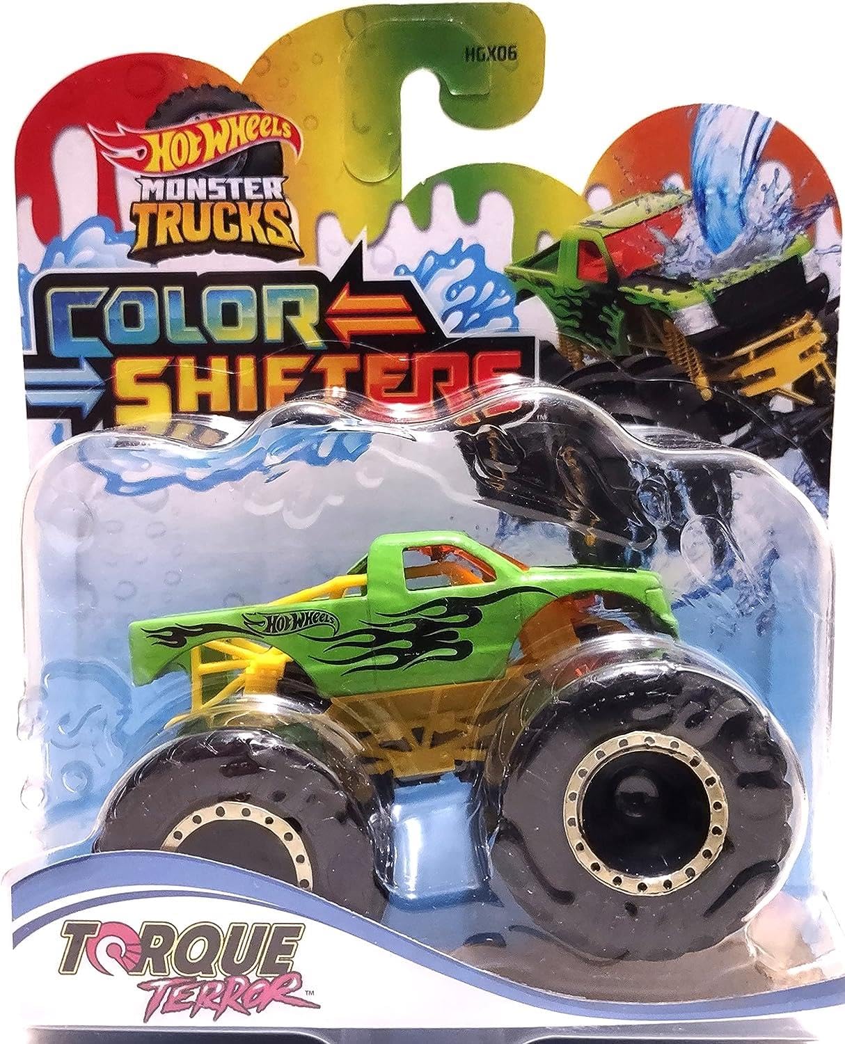 Mattel - Mattel Hot Wheels: Monster Trucks Color Shifters - Torque Terror (Hmh34)