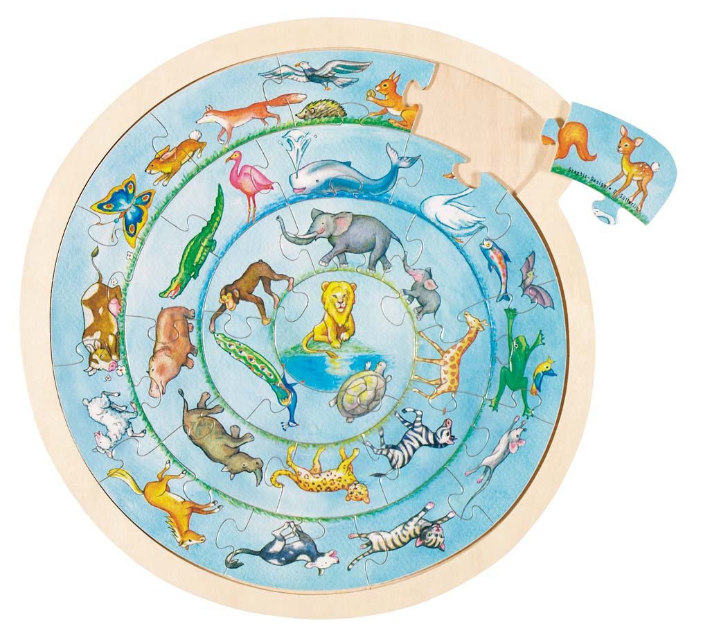 Einlegepuzzle Tierkreis.57790