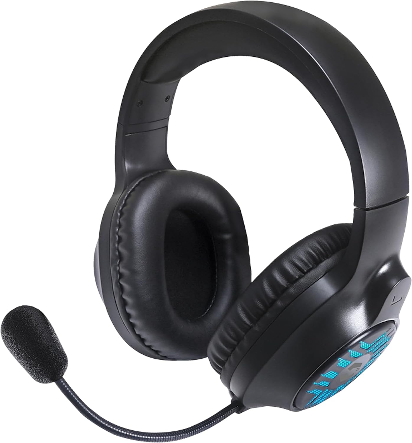 Speedlink Tyron - RGB Gaming Headset mit Mikrofon für PC PS4/PS5/ Xbox Series X/S/Switch, RGB Beleuchtung, mit Kabel 3,5mm Klinke, Y-Adapter, schwarz