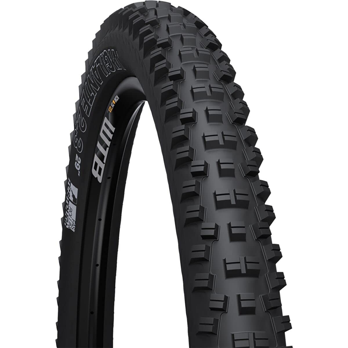 Wtb Vigilante Tcs Tubeless Tire - 29In Black, 2.8, Light/Fr, 60Tpi, Dual DNA, Sg2