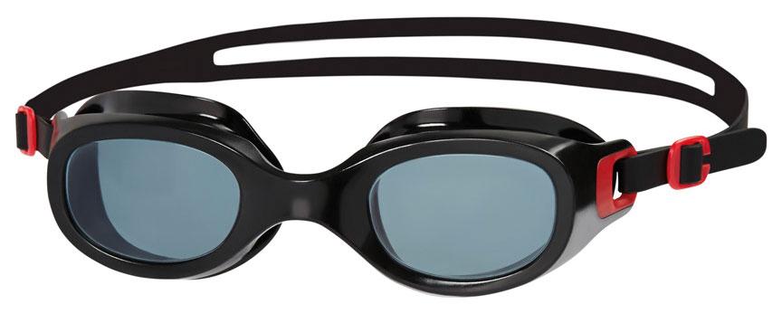 Speedo Futura Classic Goggles Adult Red/Smoke Adult Red/Smoke