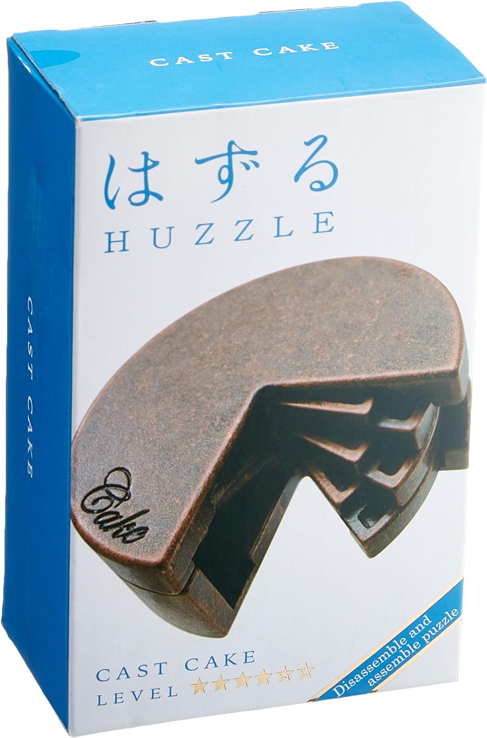 Eureka-515064 Rompecabezas Huzzle Cast Cake, Color metálico, único (515064)