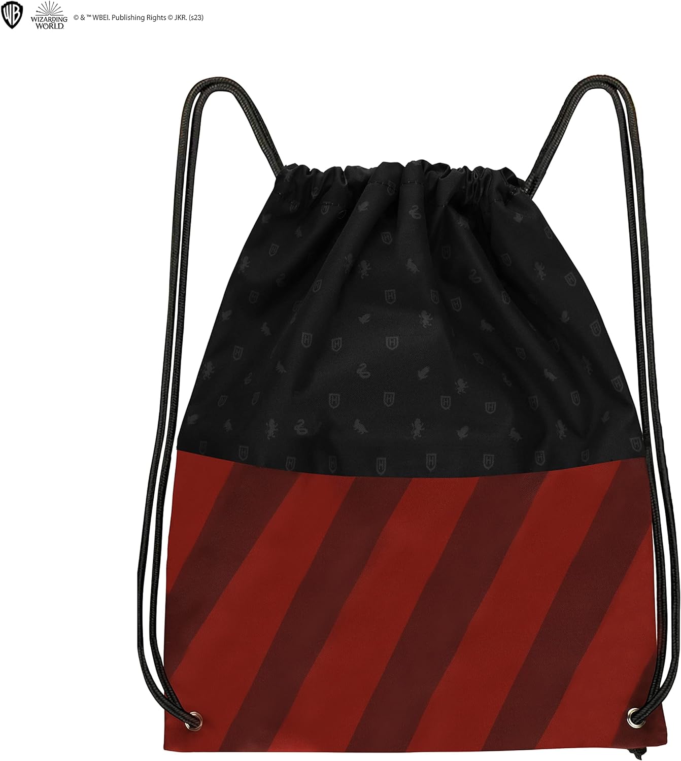 Mochila saco Griffindor de algodón y poliester
