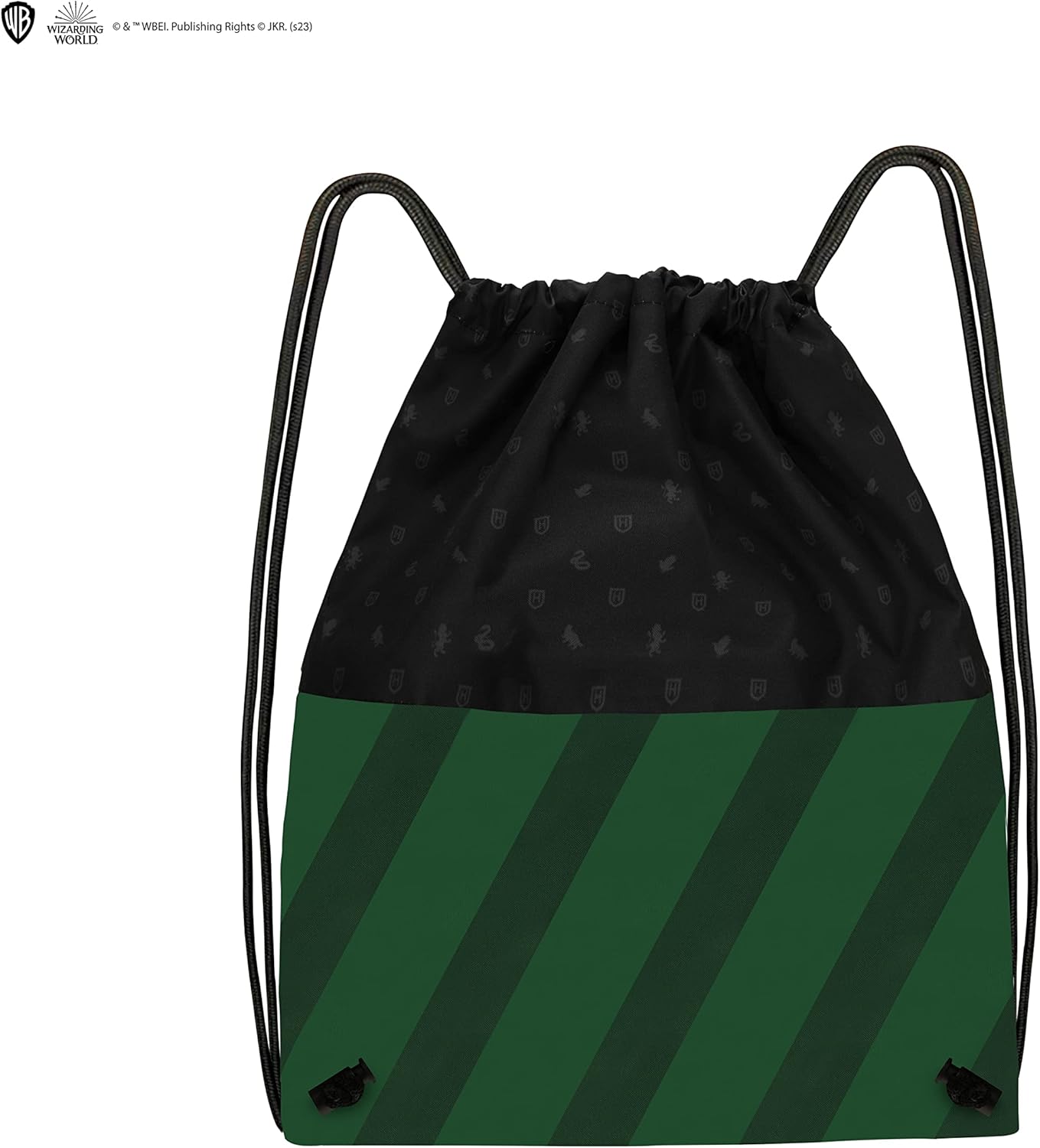 Mochila saco Slytherin de algodón y poliester