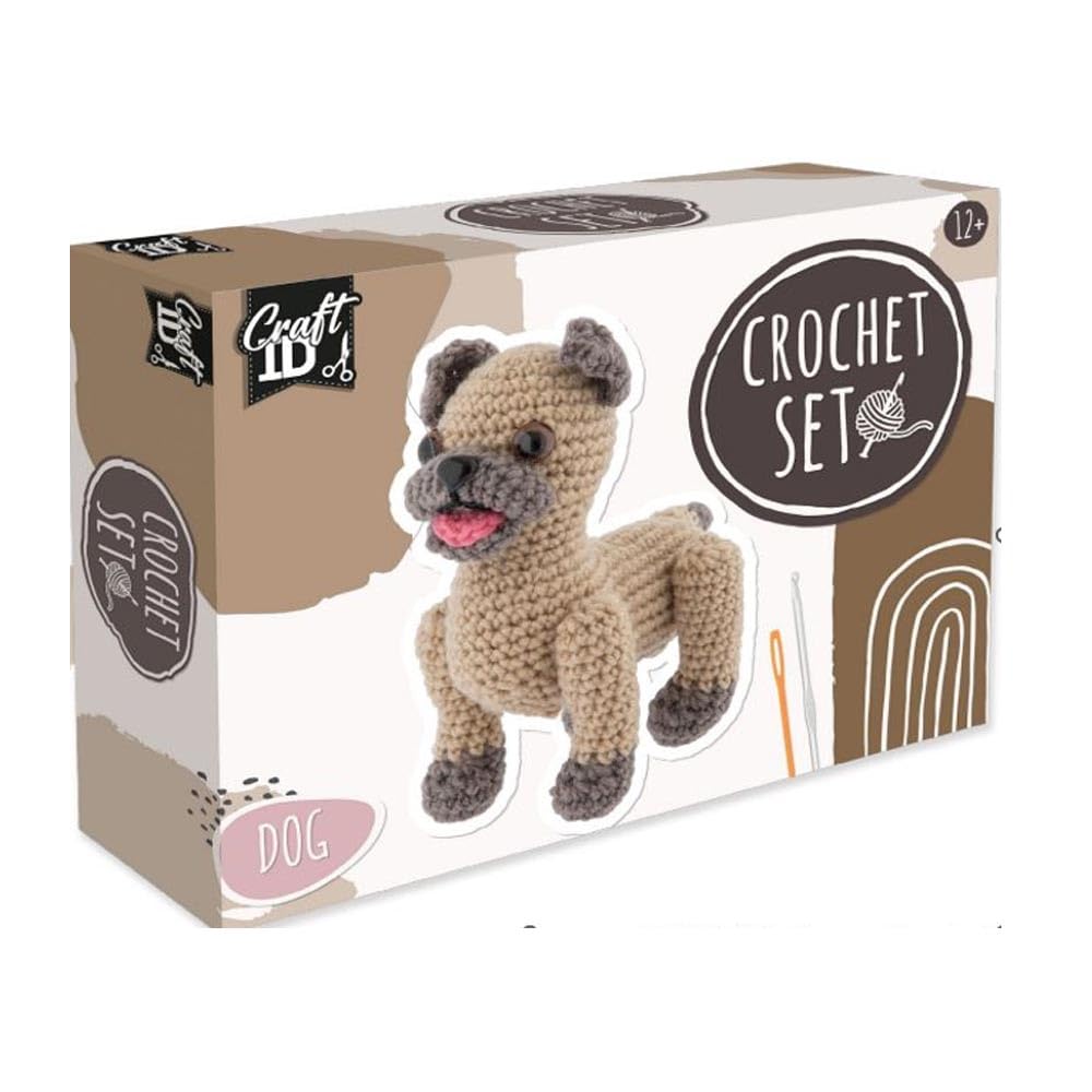 Craft Id - Crochet Kit - Bulldog (Cr1714)