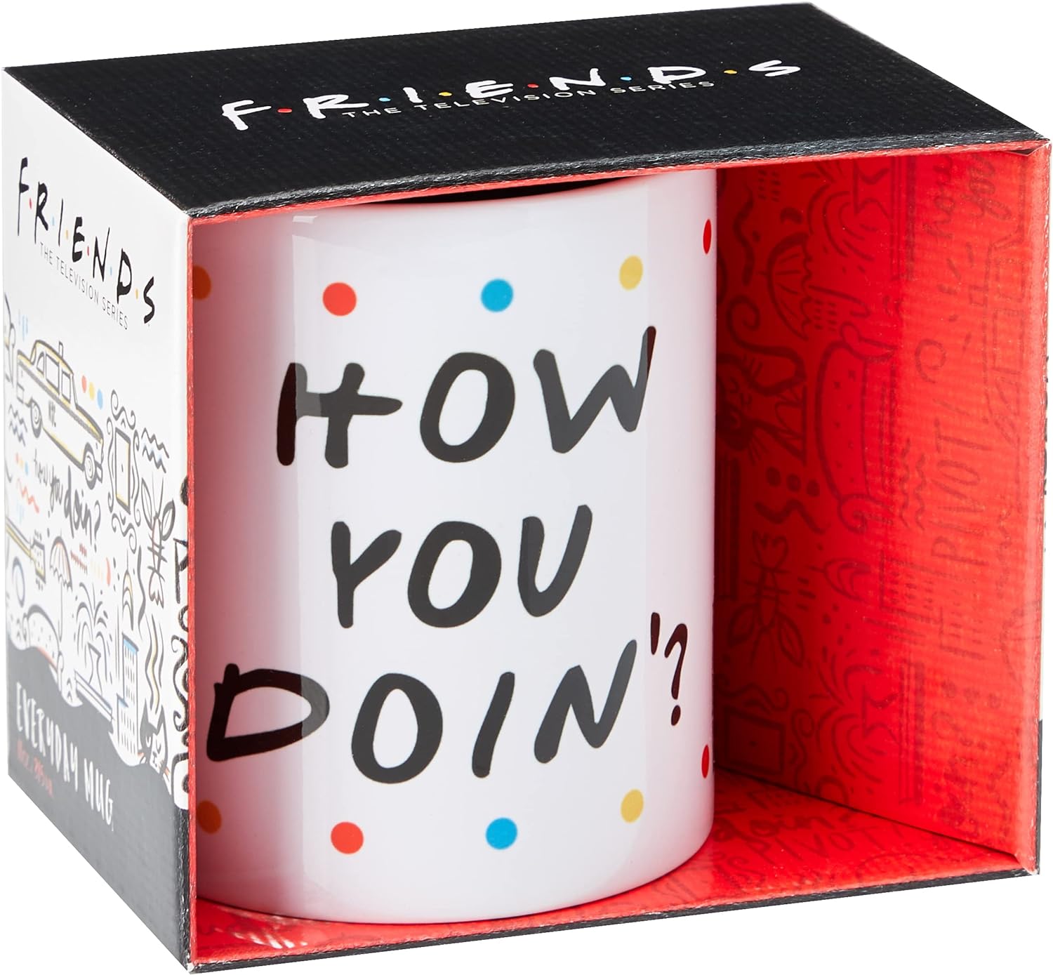 Pyramid International Friends (How you Doin' - Dots), MG25103, Tazza, 315 ml, Multicolore