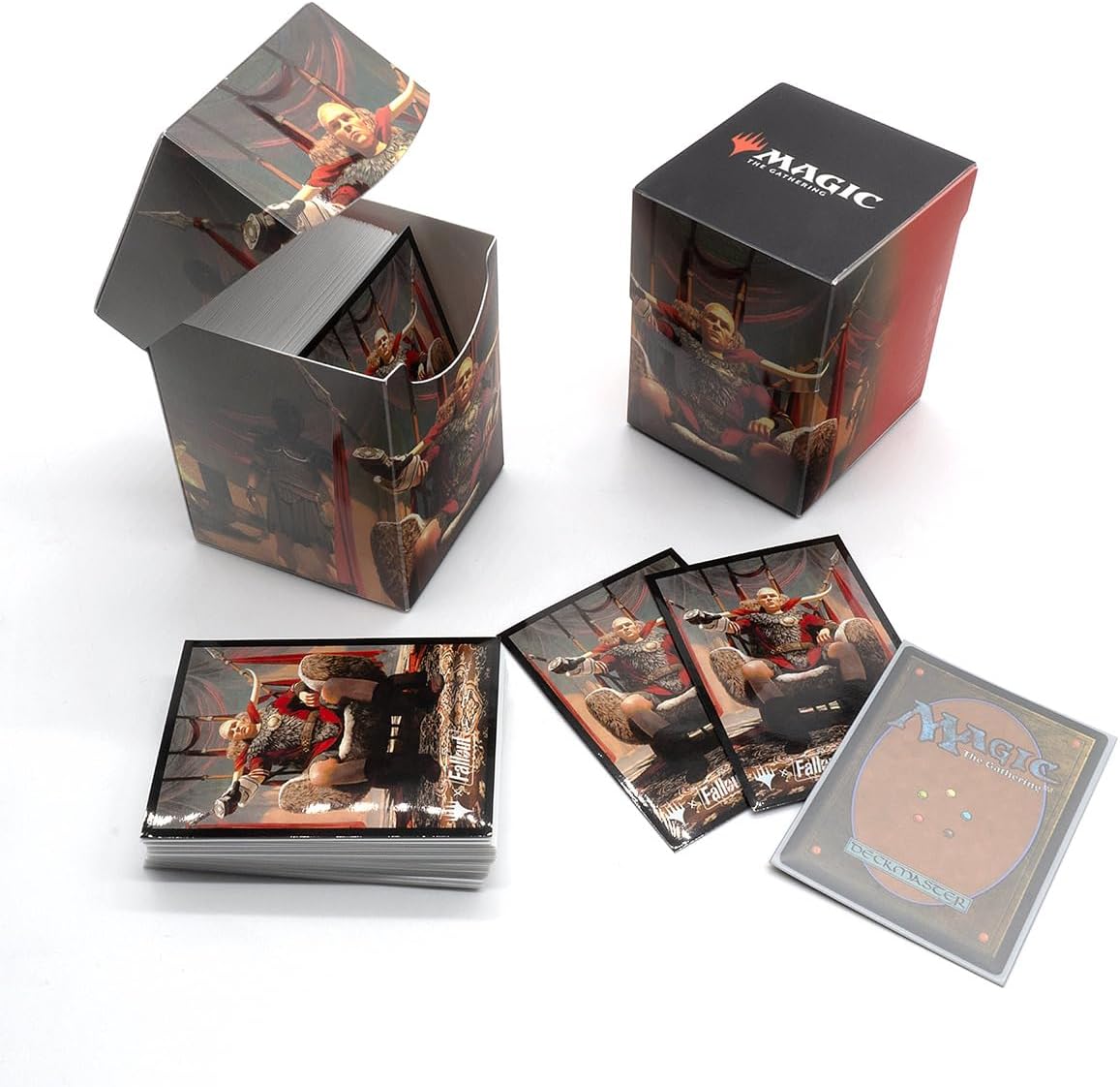 Mtg: Universes Beyond Fallout 100+ Deck Box D