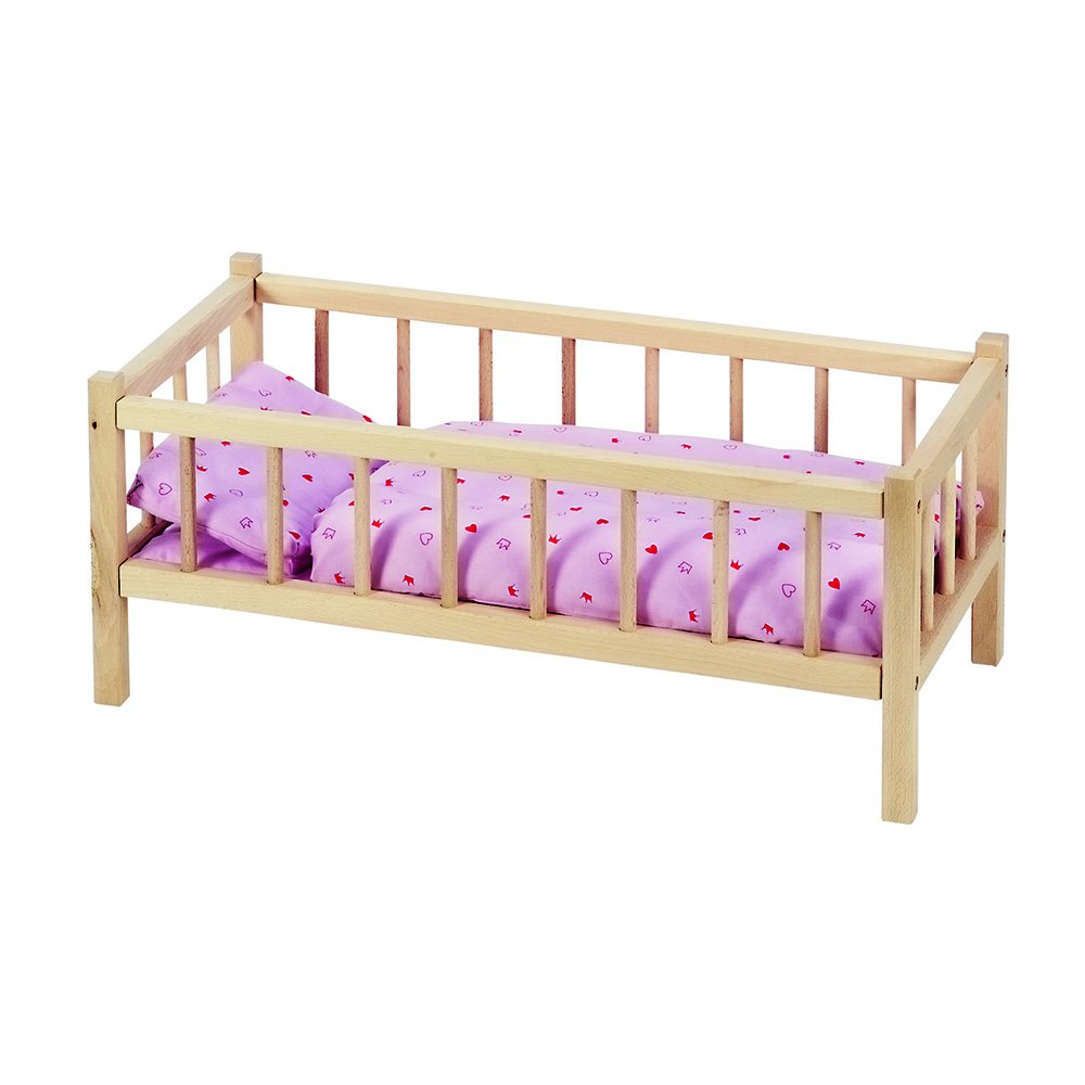 Goki RA107 Dolls Bed, Mixed