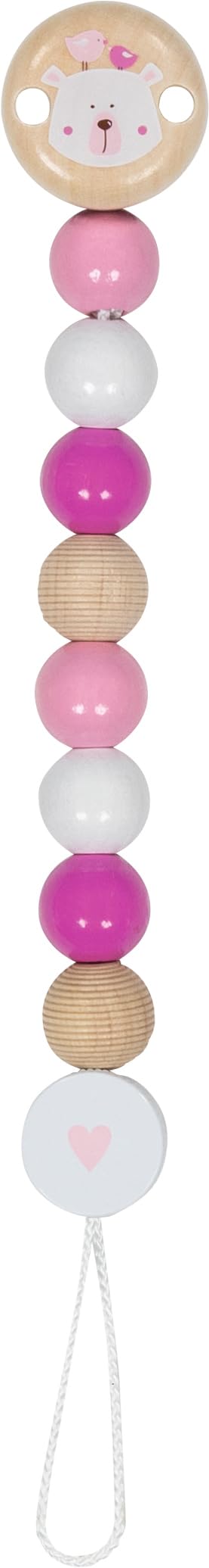 Goki Brand Pacifiers. Polar Bear chupete Chain Model