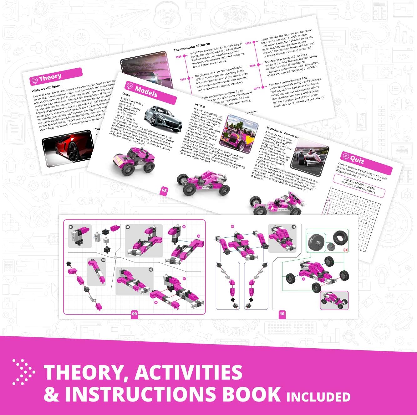 Engino - Creative Engineering 20 In 1 Maker Girl