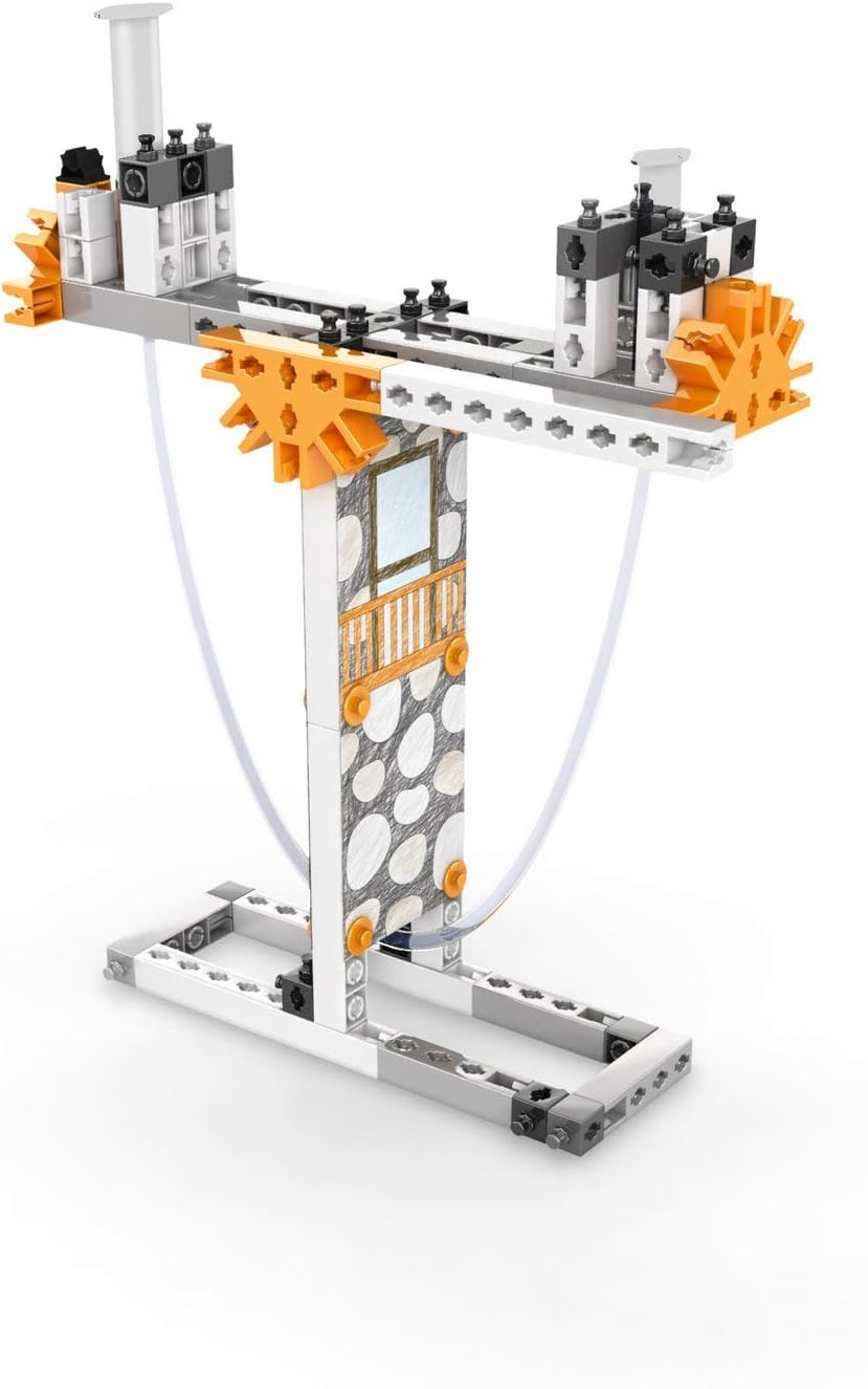 Engino - STEAM Labs Toys - How hydraulics work? | Educational Science Kits for kids | Guided Experiment & Activities kit