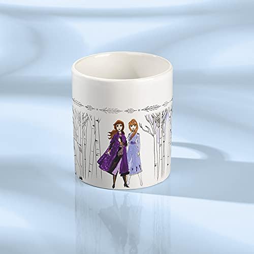 Frozen II Disney Paint Your Own Mug-Colouring Motifs, 6 Brushes, Gift for Boys and Girls Ages 5+