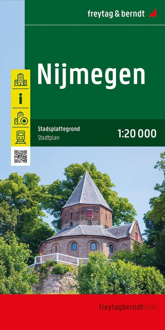 Nijmegen: Stadsplattegrond schaal 1 : 20.000 (F&B Stadsplattegrond NL