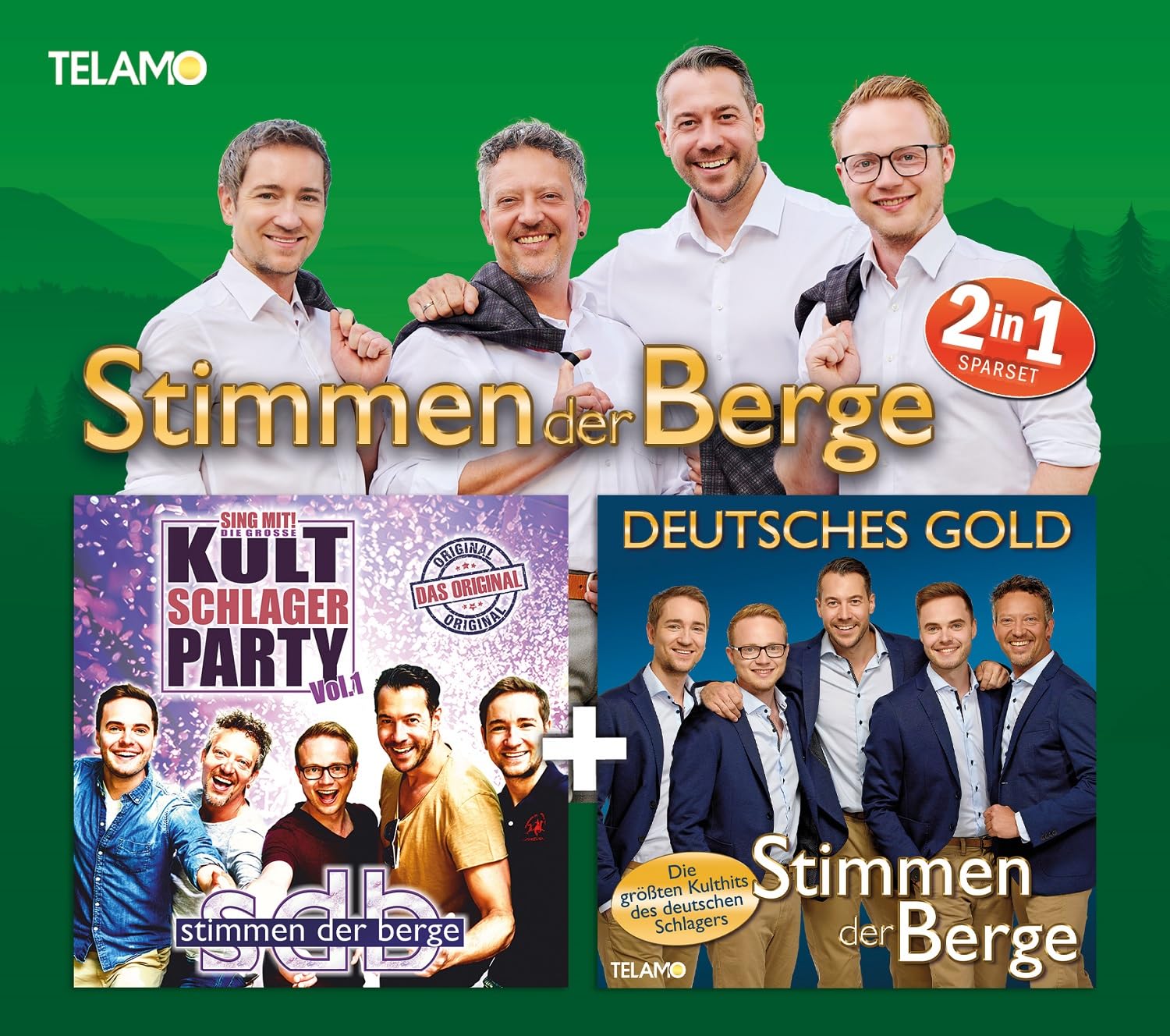 2 In1: Sing Mit! Die Gro??e Kultschlager Party Vol.1 / Deutsches Gold