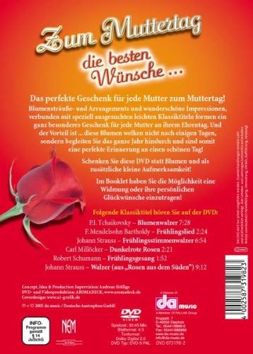 Zum Muttertag die besten Wünschen ... und ein Meer von Blumen, Blüten und Melodien