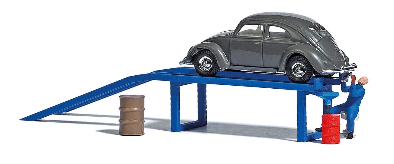 Busch Action-Set 7829 H0 Action-Set Oelwechsel