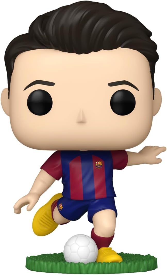 Funko POP! Football: Barcelona - Robert Lewandowski - Barcelona FC - Collectable Vinyl Figure - Gift Idea - Official Merchandise - Toys for Kids & Adults - Sports Fans - Model Figure for Collectors