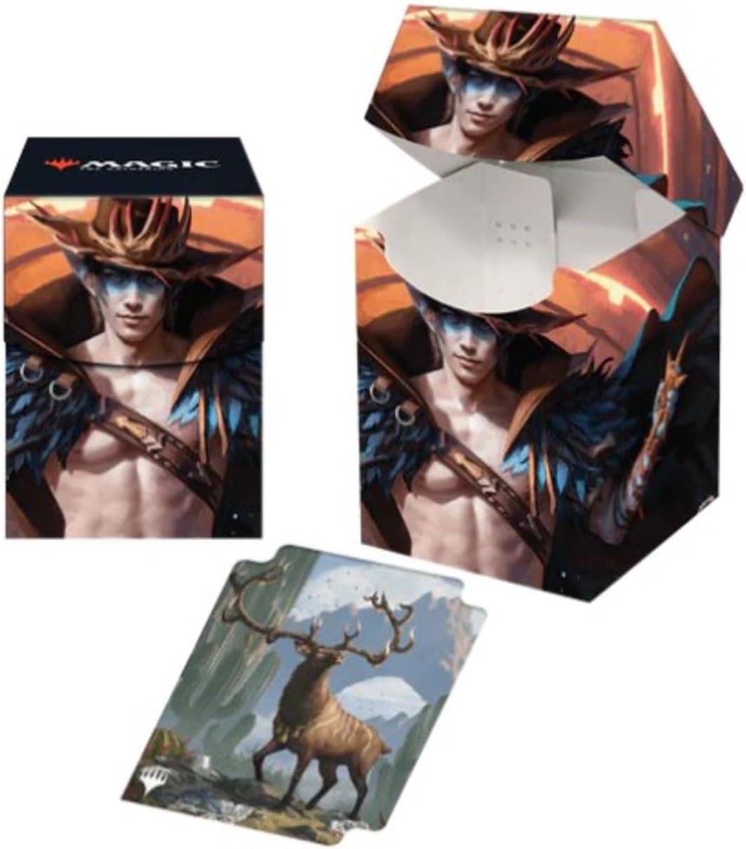Ultra Pro - Magic: The Gathering - 100+ Deck Box Key Art 4 - Outlaws of Thunder Junction