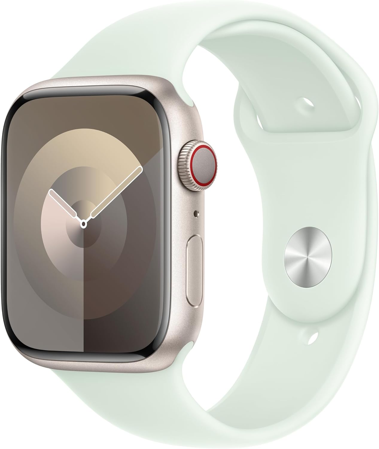 Apple - Band For Smart Watch - 45 Mm - M/L (Fits Wrists 160-210 Mm) - Soft Mint
