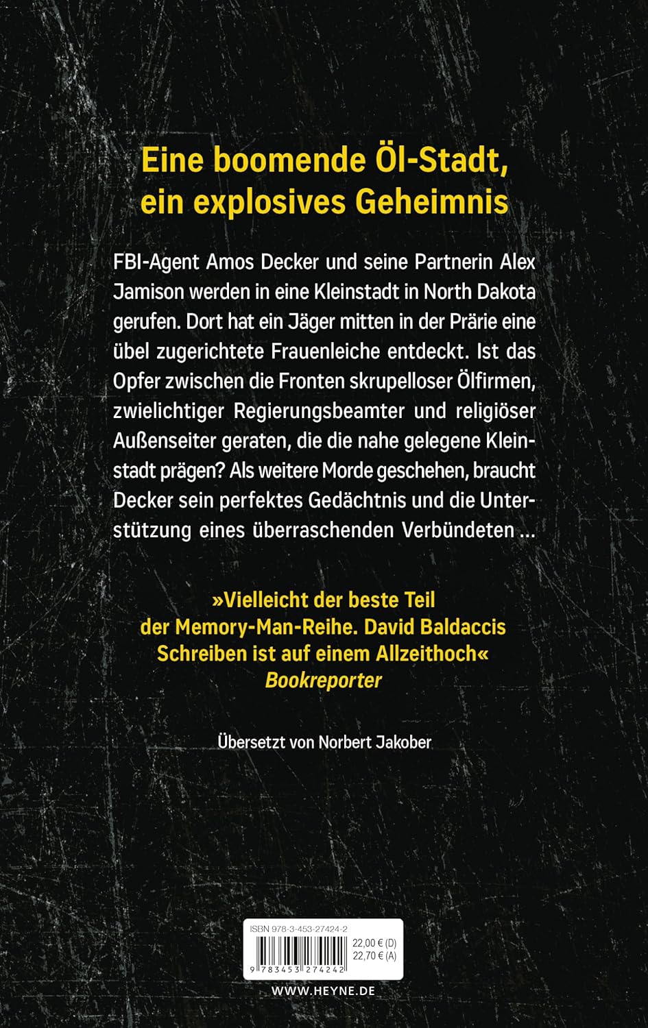 Open Fire: Thriller (Die Memory-Man-Serie, Band 6
