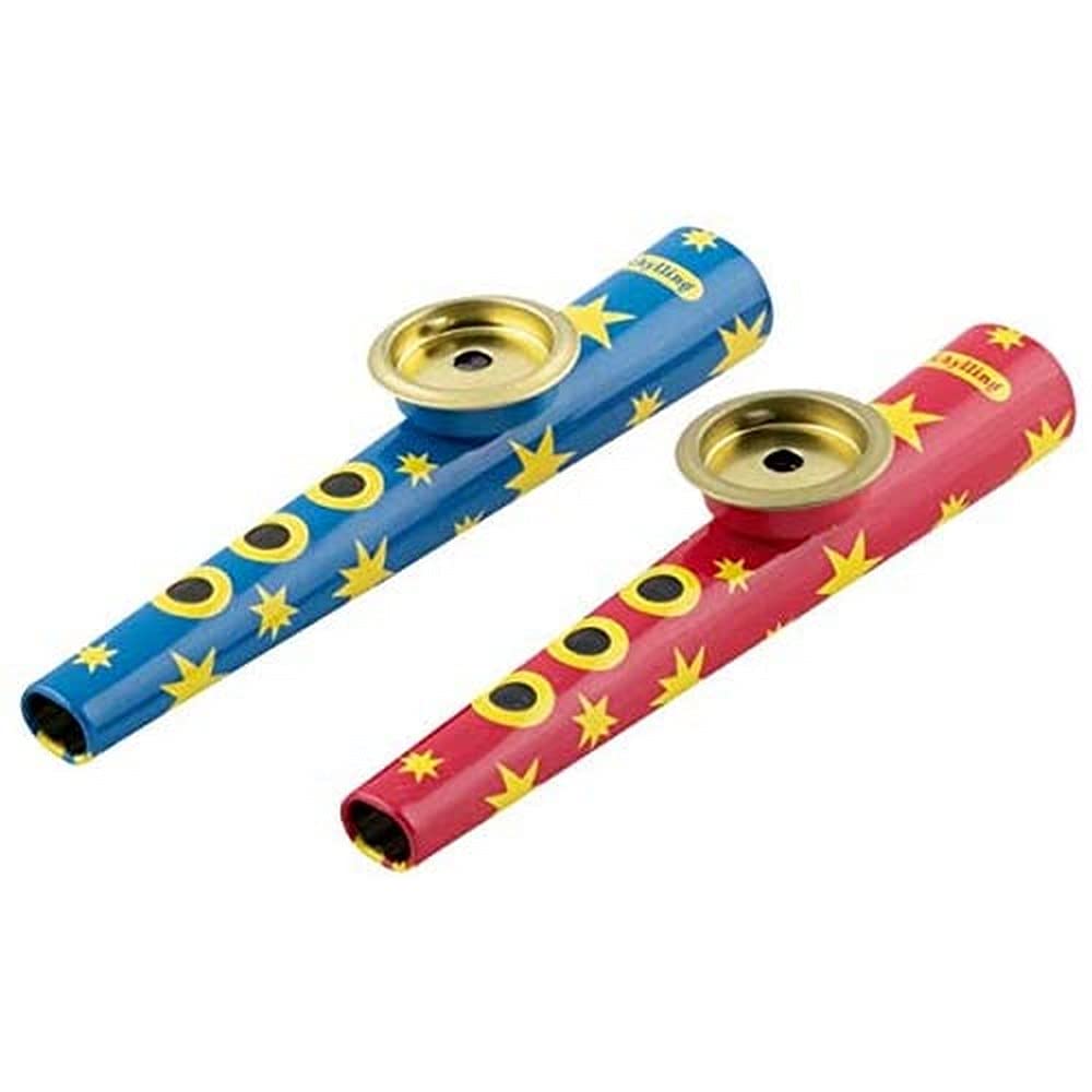 Goki 14173 Kazoo Instrument Accessories for Children, Multi-Coloured (Multi-Coloured
