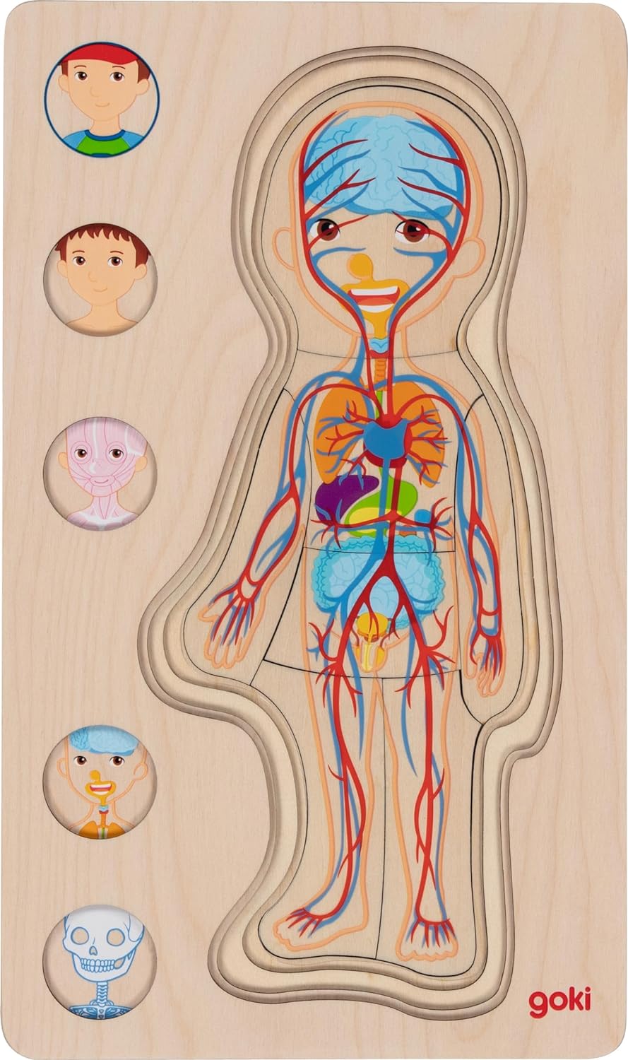 GOKI- Puzzles de Madera (57361