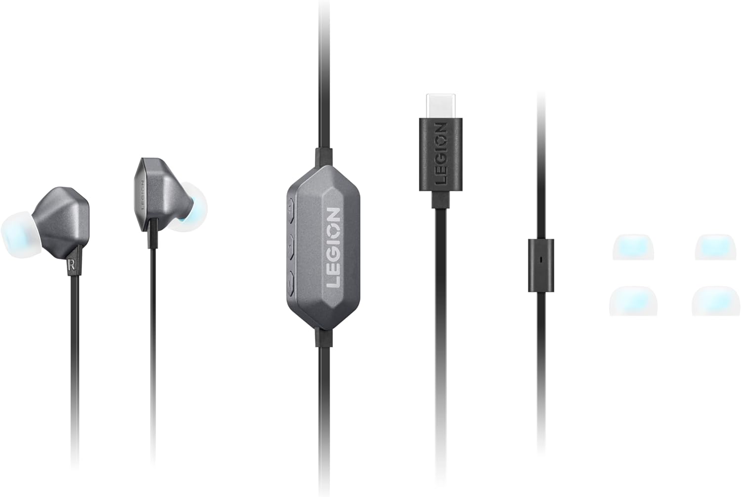 Headphones With Microphone Lenovo Legion E510 Black