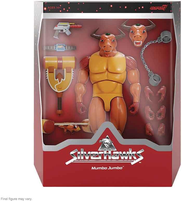 SilverHawks Ultimates Mumbo Jumbo 18cm Figure