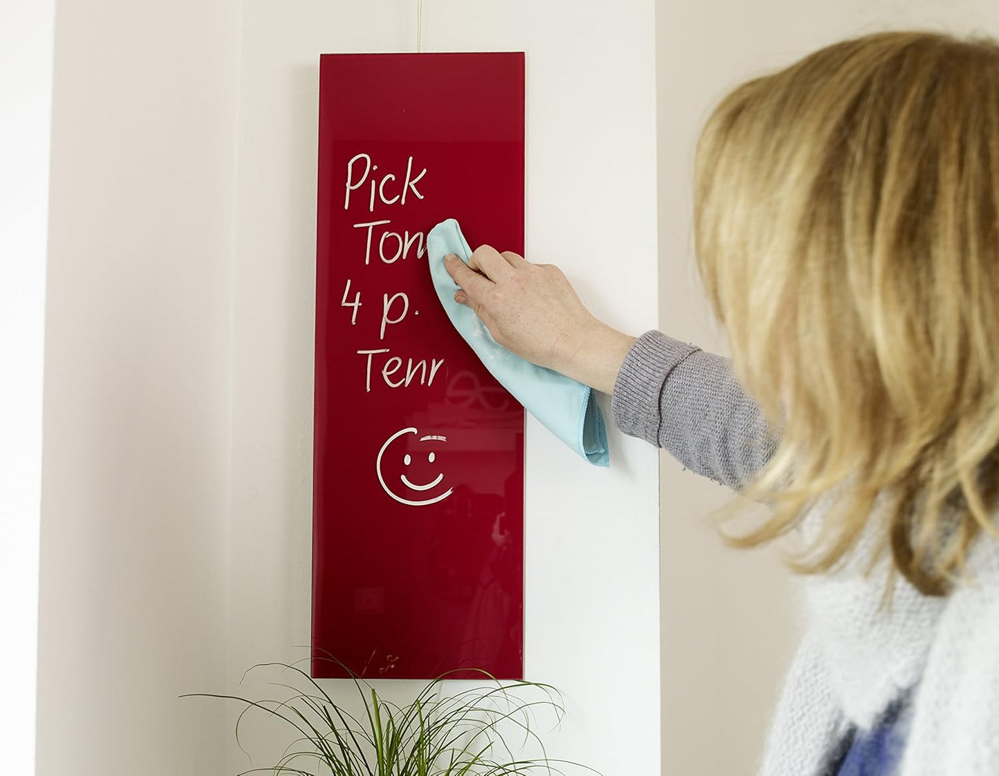 edding 90 glassboard marker - white - 1 glass pen - round nib 2-3 mm - washable window marker pen - for writing and marking on glass surfaces such as windows and glassboards - dry-wipeable
