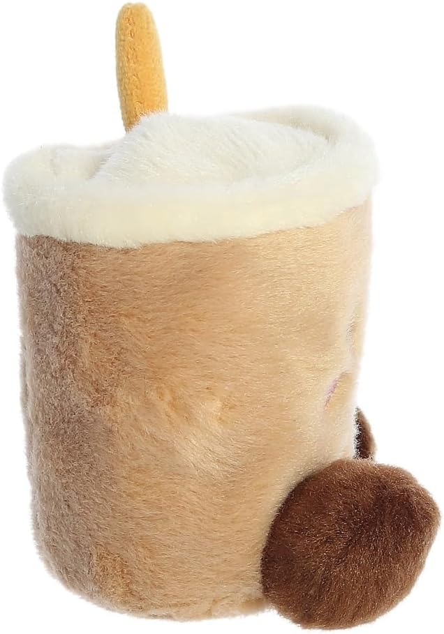 Aurora, 33687 Palm Pals Boba Bubbletea, Peluche, marrón, 13cm