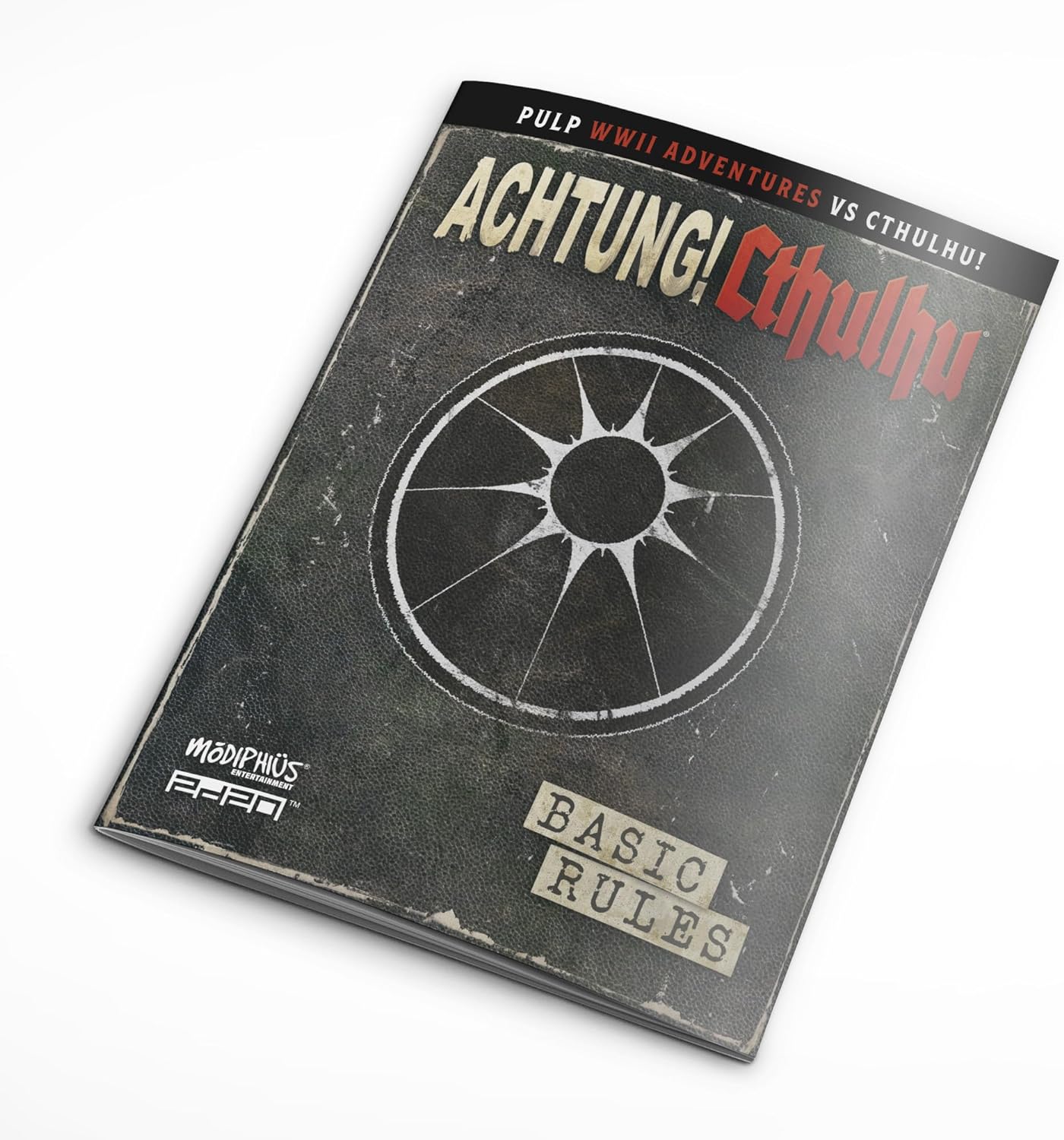 Modiphius Entertainment: Achtung! Cthulhu: Starter Set - RPG Boxed Set w/ 2 Books, Maps, Dice & Character Sheets, 2d20 System, Pulp Horror Roleplaying