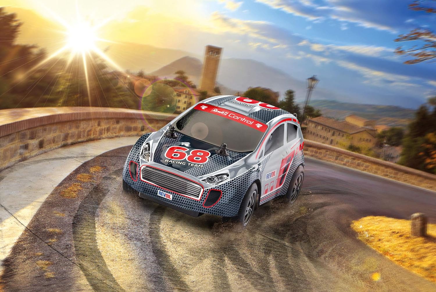 Revell GmbH 24471 Rallye 27 MHz-afstandsbediening RC Car Speed Fighter, kleurrijk