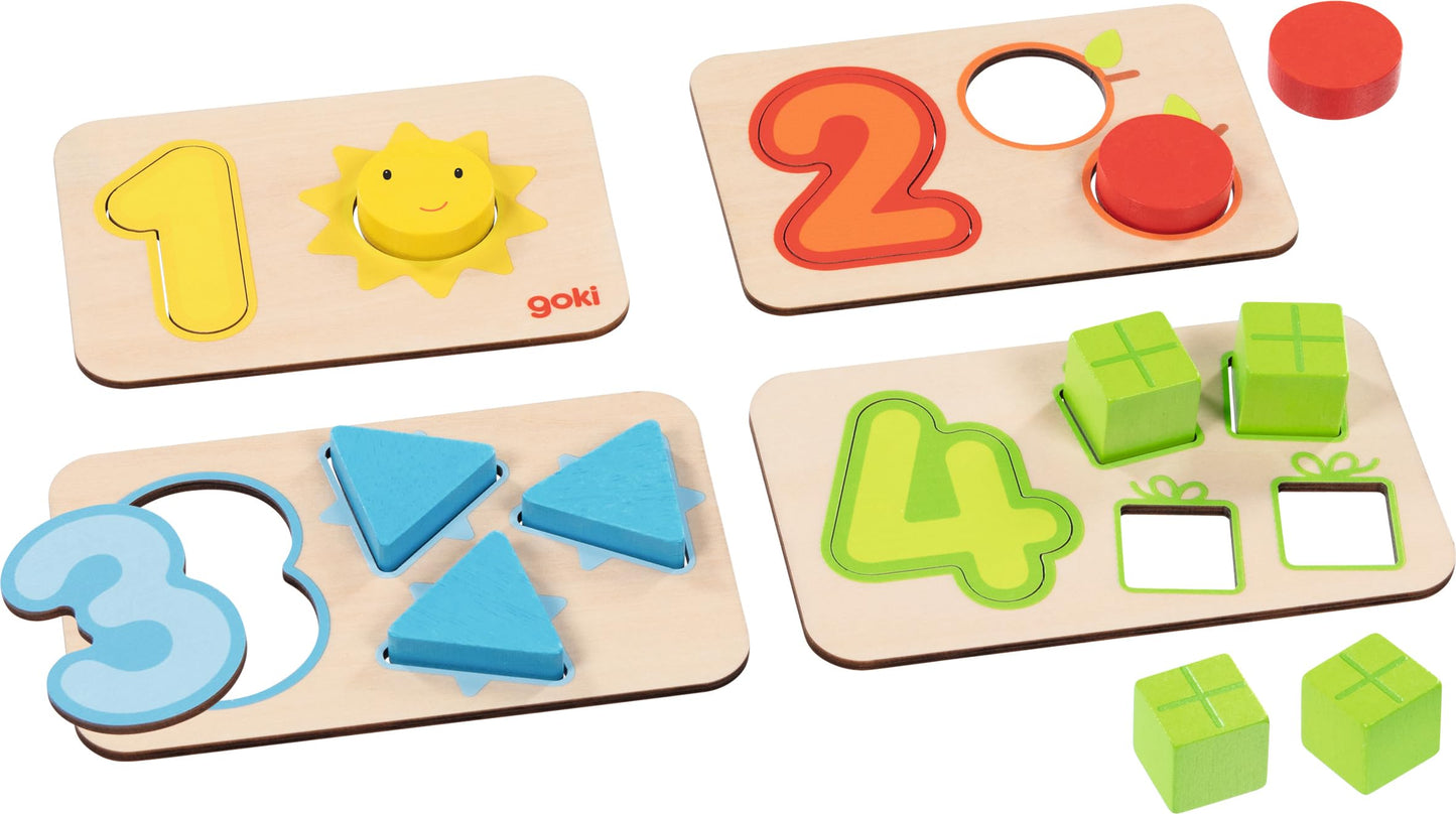 GOKI - Houten puzzels (57357